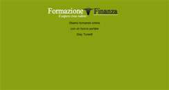 Desktop Screenshot of formazionefinanza.com